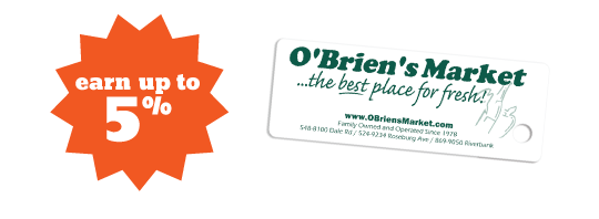 O'Brien's Community Card Details